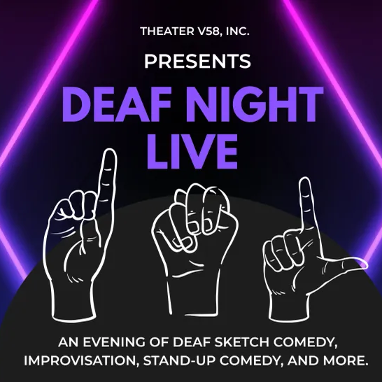 Deaf Night Live logo
